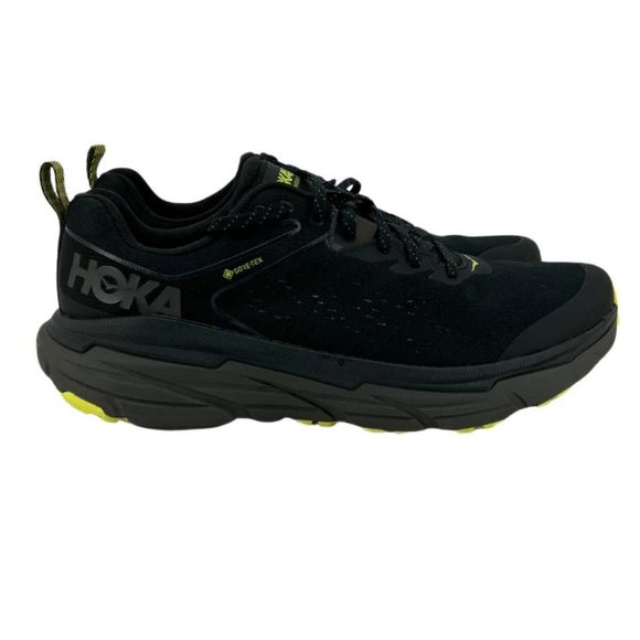 Hoka Men's Black & Neon Challenger ATR 6 GTX Trail Running Shoes / Various Sizes - Picture 3 of 6